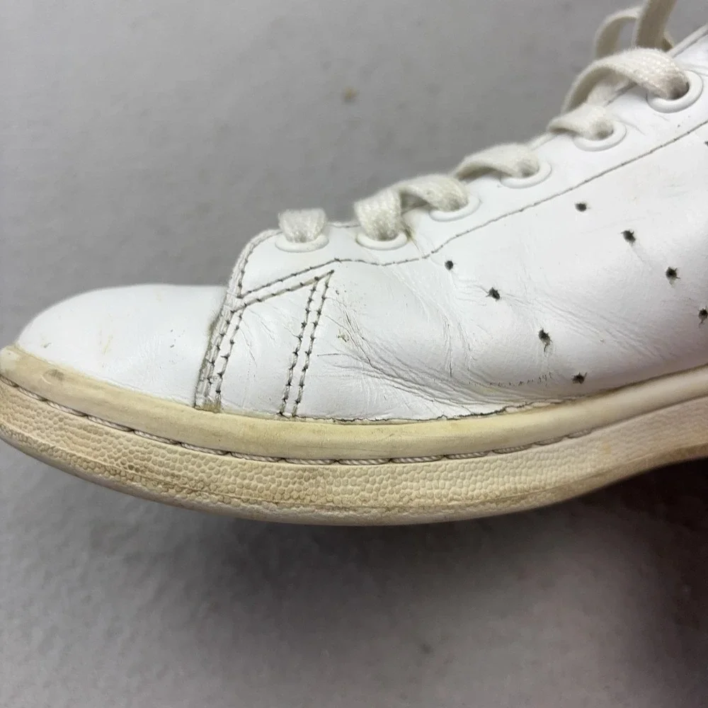 Adidas Stan Smith Shoes Womens Size 8 White Green Tennis Sneakers B24105